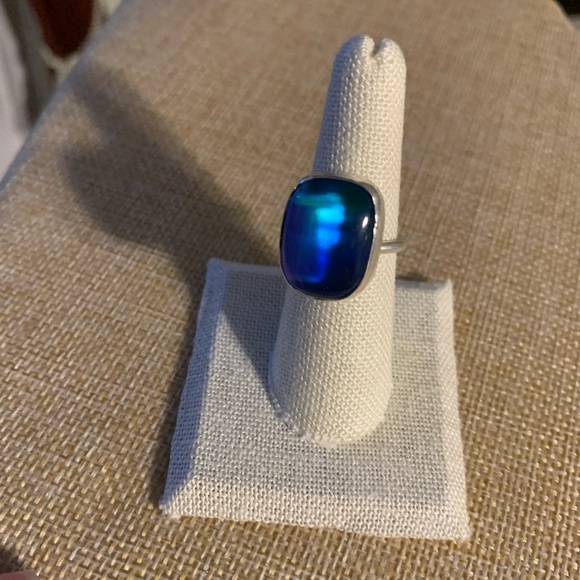 Aurora Opal Sterling silver ring size 6 1/4, NWT - Picture 10 of 10
